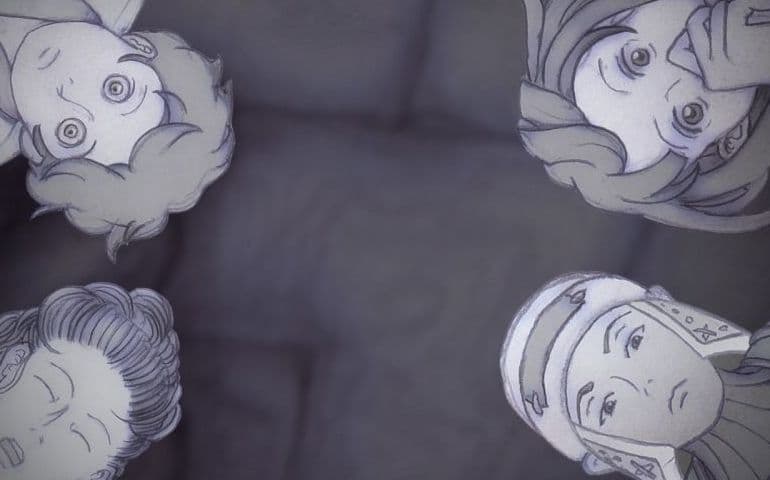 青空は淡紅色を抱く